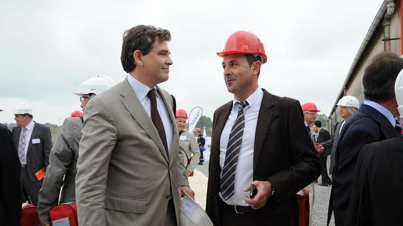 Pour le bassin de Lacq, Arnaud MONTEBOURG