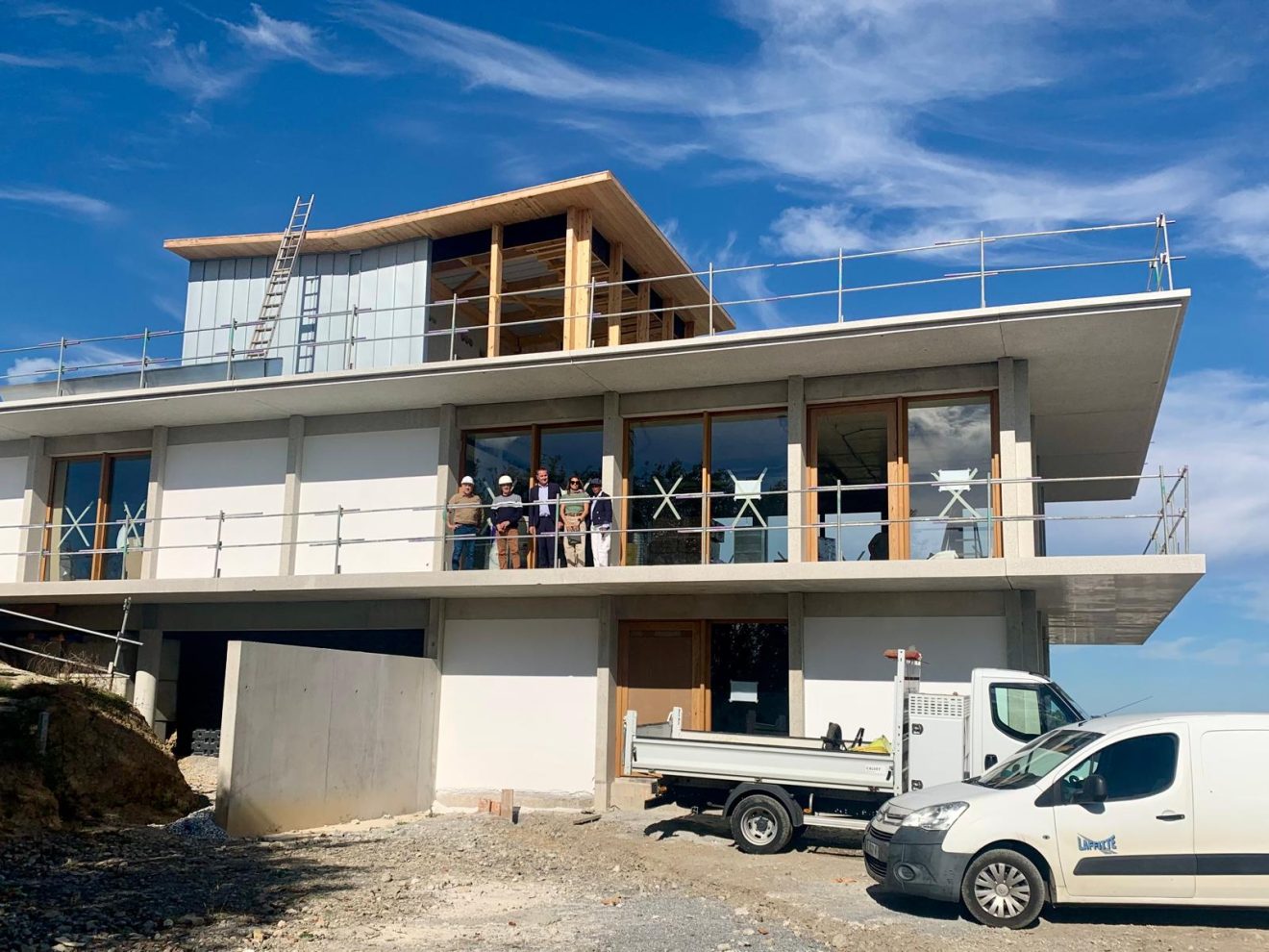 Le chantier du Belvédère avance !